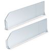 Immagine di SEPARATORE FOCUS H. 120 MM - CON STOPPER LATERALE H. 75 MM - CON 2 CLIP STANDARD