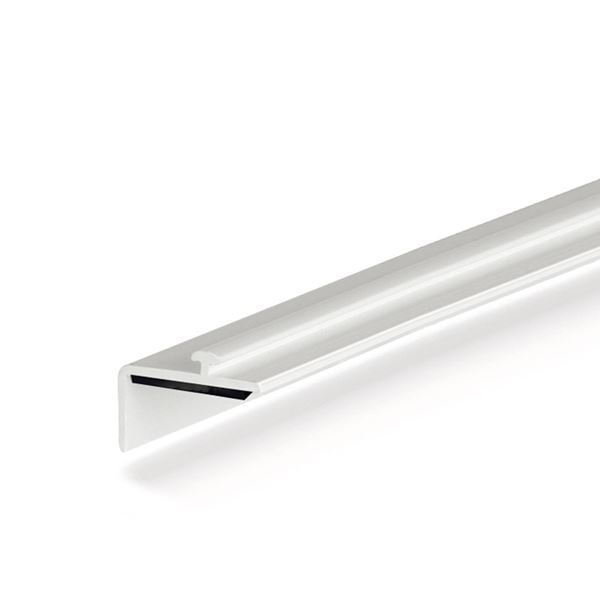 Immagine di Serie STANDARD: BINARIO AD ANGOLO PER SEPARATORI - RETRO RIPIANI INCLINATI - CON BANDA MAGNETICA