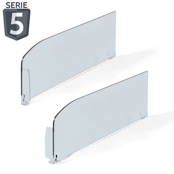 Immagine di SEPARATORE FOCUS H. 100 MM - CON STOPPER LATERALE H. 65 MM - Serie 5