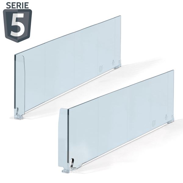 Immagine di SEPARATORE FOCUS H. 100 MM - CON STOPPER LATERALE H. 100 MM - Serie 5