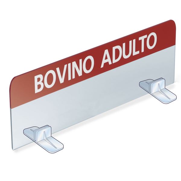 Immagine di DIVISORIO SU MISURA CON PIEDINI TRASPARENTI