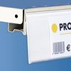 Image sur PORTE ETIQUETTE UNIVERSEL INCLINÉ pour étagère ZAF30 - ETIQUETTE H.MAX 40 MM