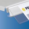 Immagine di PORTAPREZZI PER RIPIANO TEGOMETALL - LINDE - STOREBEST - INCLINAZIONE A 2 POSIZIONI - ETICHETTA H.MAX 60 MM