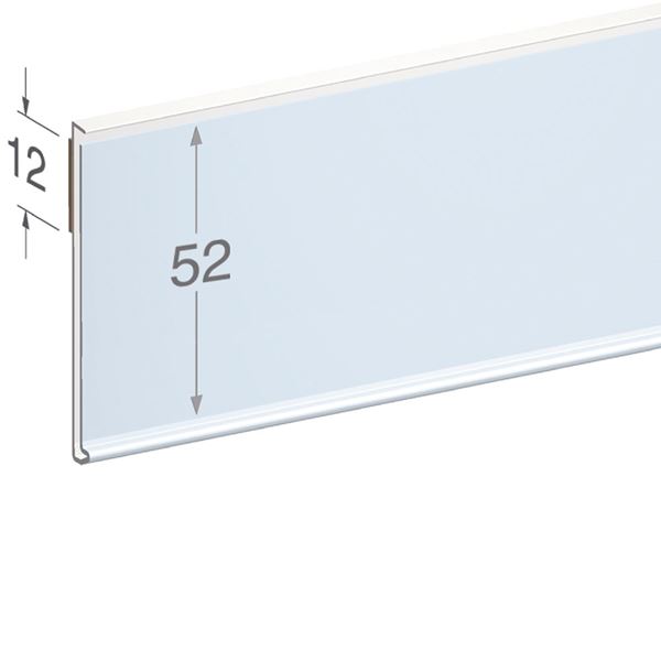 Immagine di PORTAPREZZO ADESIVO - ETICHETTA H.MAX 52 MM