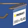 Picture of "ULTRA CLEAR" FOLDED LABEL HOLDER - WITHOUT CENTRAL CUT