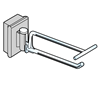 Immagine di CROSS-HOOK MAGNETICO - ATTACCO VERTICALE