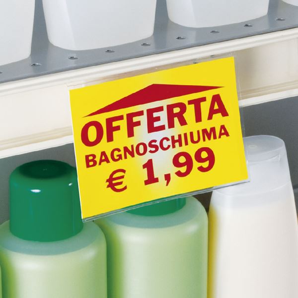 Immagine di PROMOSTOP PER ETICHETTE ELETTRONICHE SES - CON ETICHETTA COPERTA