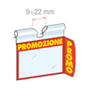 Immagine di EVIDENZIATORE CON BUSTA FRONTALE + LATERALE A 90° PERSONALIZZATA