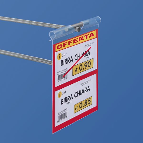 Immagine di EVIDENZIATORE DOPPIO PERSONALIZZATO - SENZA ALETTA