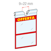 Immagine di EVIDENZIATORE DOPPIO PERSONALIZZATO - SENZA ALETTA
