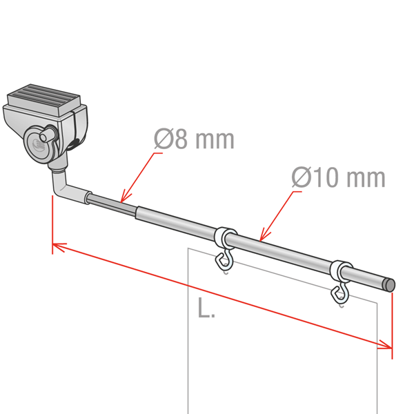 Immagine di SWING III BASCULANTE TELESCOPICO MAGNETICO