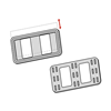 Immagine di MINICORNICE - PER INSERTO 148x74 MM