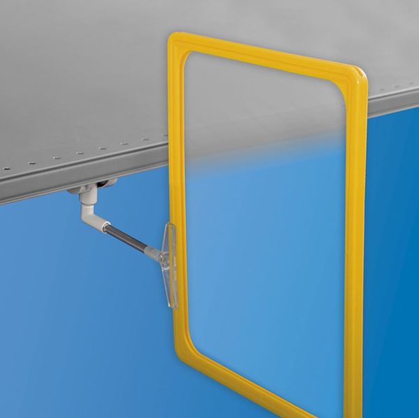 Picture of SWINGING AISLE SIGN FOR FRAMES