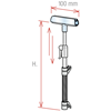 Image sur POTENCE UNIVERSAL GRIP ELITE POUR PANIERS GRILLAGES