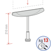 Immagine di BASE MAGNETICA SMARTSY CON ASTA