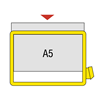 Image sur CADRE PIVOTANT ORIENTATION PAYSAGE A5
