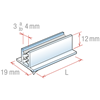 Immagine di GRIPPER A "T" (19 MM)