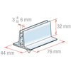 Immagine di GRIPPER A "T" (44 MM)