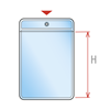 Picture of POCKET IN SOFT PVC FOR 1 PORTRAIT INSERT