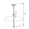 Immagine di ASTA TELESCOPICA CON SUPPORTO A PINZA ELITE