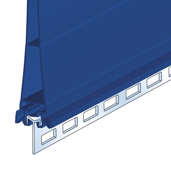 Immagine di PROFILO IN PVC TRASPARENTE FORATO