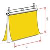 Immagine di PANNELLO IN PVC CON SEMIBARRE FAST CLIP