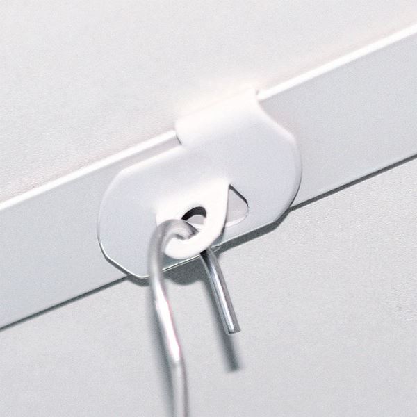 Immagine di CLIP IN METALLO PER CONTROSOFFITTO