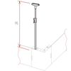 Immagine di ASTA SILVER PER KIT COPRI PALLET