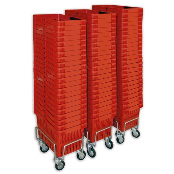 Immagine di CARRELLO PORTA CESTINO MINI TROLLY