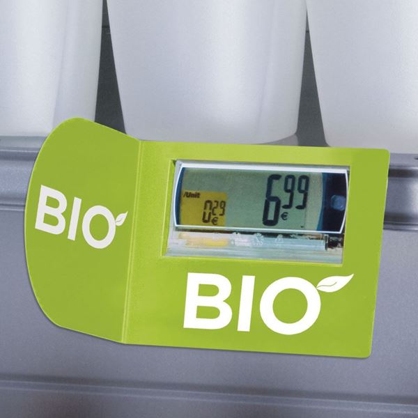 Immagine di PROMOSTOP PER ETICHETTE ELETTRONICHE CON BANDIERA