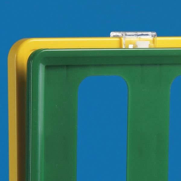 Immagine di ADATTATORE PER UNIRE UNA CORNICE AD UNA MINICORNICE - DA SOPRA