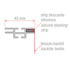 Immagine di TEXTILE LIGHTBOX - MONOFACCIALE - 45 MM