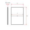 Imagen de TEXTILE FRAME - DOBLE CARA