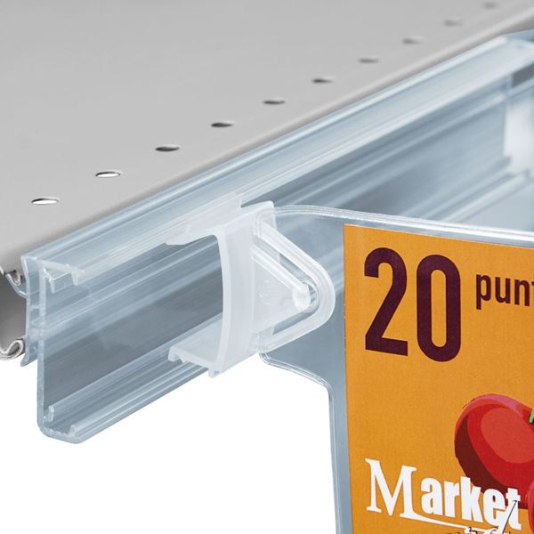 Image sur PORTA STOP A BANDIERA PER PROFILI PORTA ETICHETTE