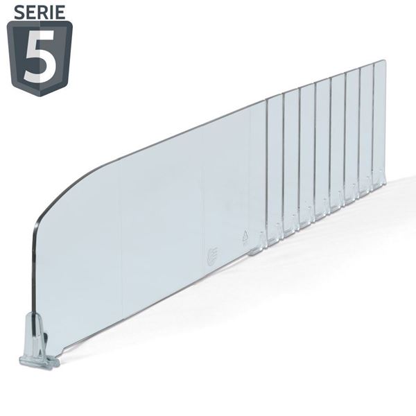 Immagine di SEPARATORE SPEZZABILE H. 100 MM - SENZA STOPPER - Serie 5