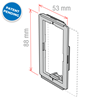 Imagen de PORTA TARJETA CON CLIP DESLIZANTE