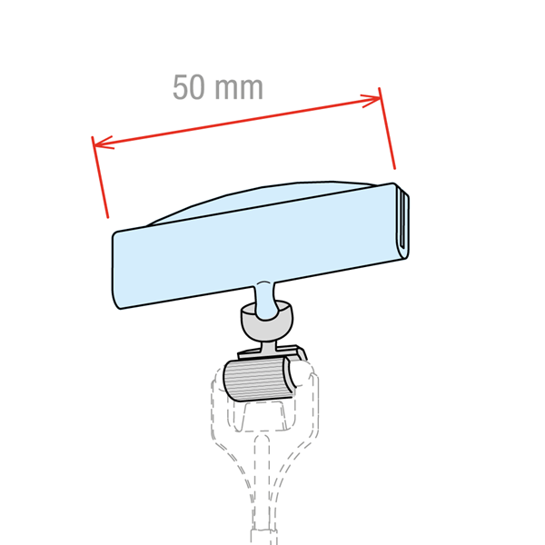 Picture of CARD HOLDER WITH HINGE ADAPTER CLIP