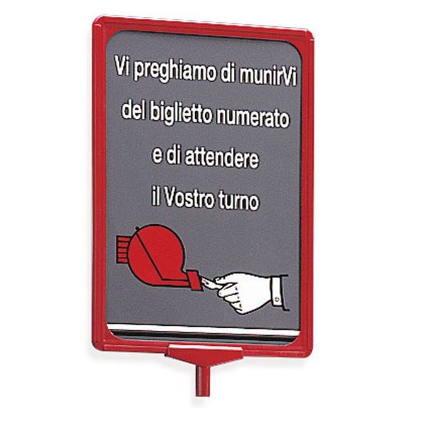 Immagine di CARTELLO ISTRUZIONI D’USO CON CORNICE A4