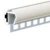 Immagine di PROFILO FORATO IN PVC PER BARRA FAST CLIP