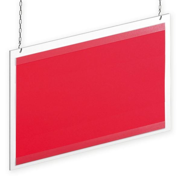 Immagine di PANNELLO IN PVC CON GUIDE TRASPARENTI