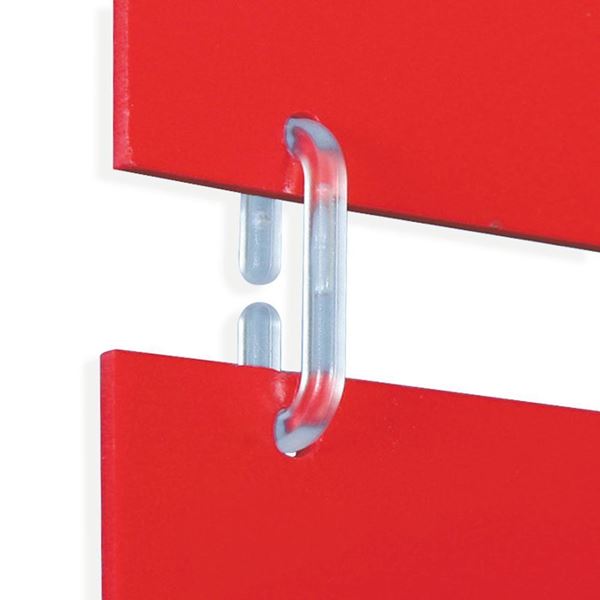 Immagine di GANCIO AD “C” IN PLASTICA - H.40 MM