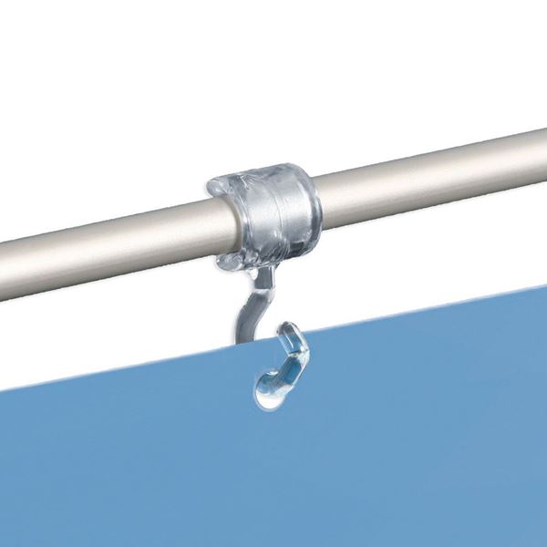 Picture of TRANSPARENT SINGLE HOOK - CLOSED