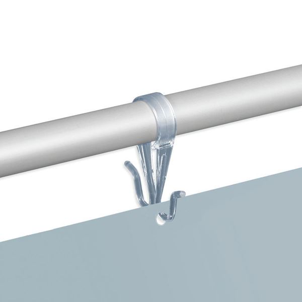 Picture of CLEAR DOUBLE HOOK - Ø16 MM