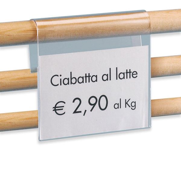 Immagine di ESPOSITORE CESTO PANE - PER BORDO TONDO Ø 30 MM