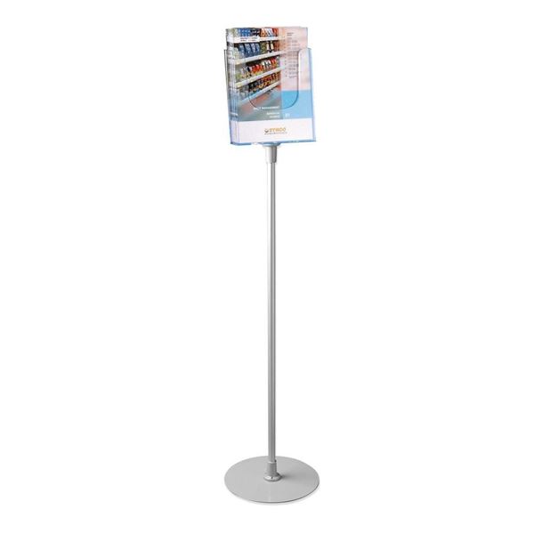 Immagine di PIANTANA CON 1 PORTA BROCHURE SINGOLO