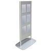 Picture of STAND WITH PVC POCKETS FOR EASY MESSAGE SUBSTITUTION
