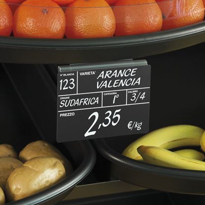 Imagen de SOPORTE PORTA PRECIOS PARA ESTRUCTURAS INCLINADAS