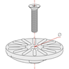 Picture of CLIP PER FISSAGGIO BINARIO AI RIPIANI IN FILO