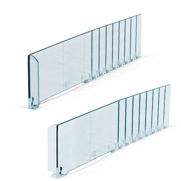 Immagine di SEPARATORE SPEZZABILE H. 100 MM - CON STOPPER LATERALE H. 100 MM