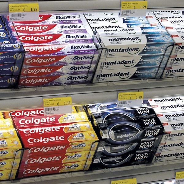 Picture of ANGLED SHELF FOR TOOTHPASTE - GRAVITY